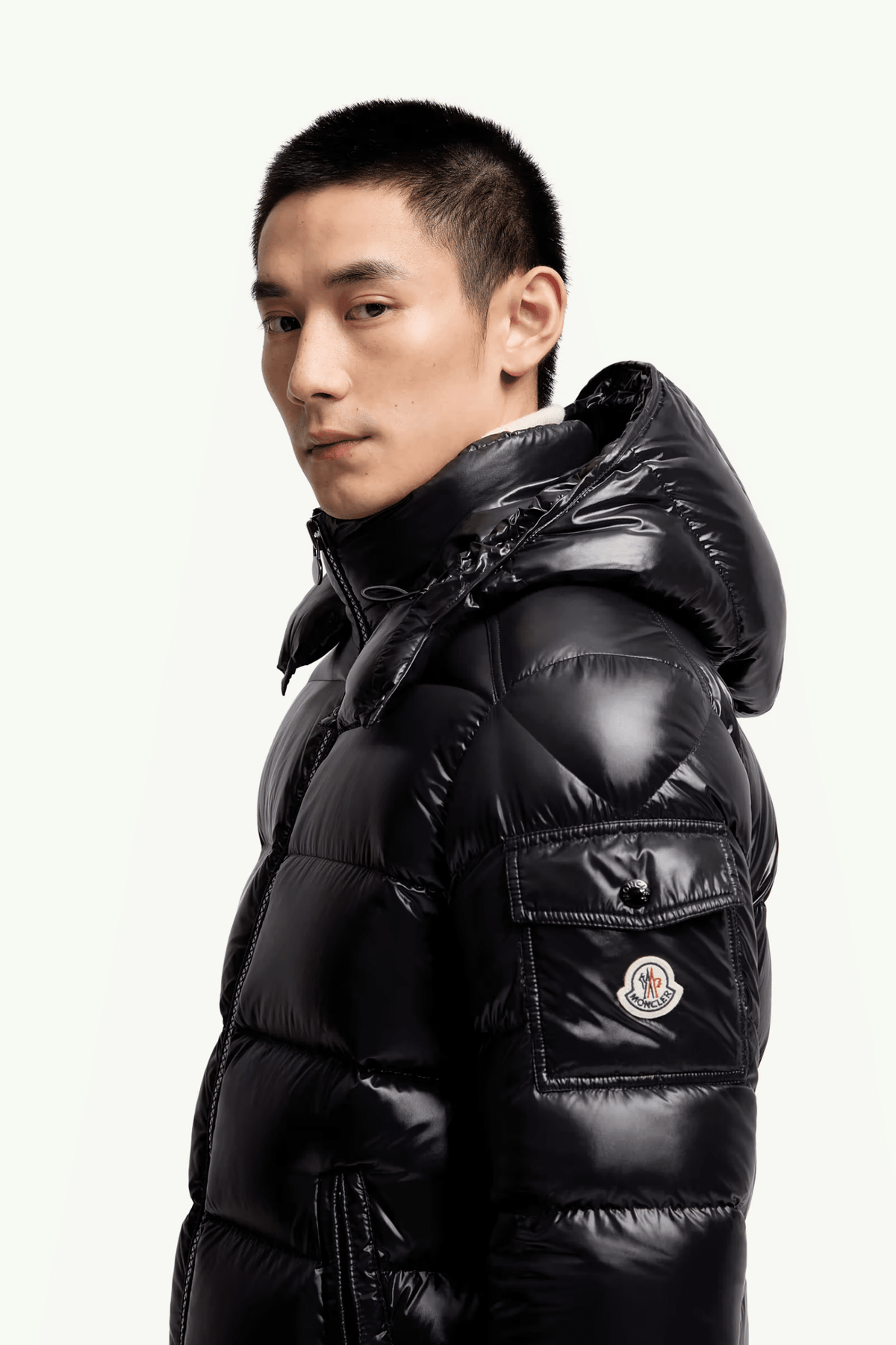 Doudoune Maya Nylon Noir Moncler