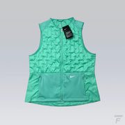 Veste Sans Manche Running Therma Fit Vert Menthe